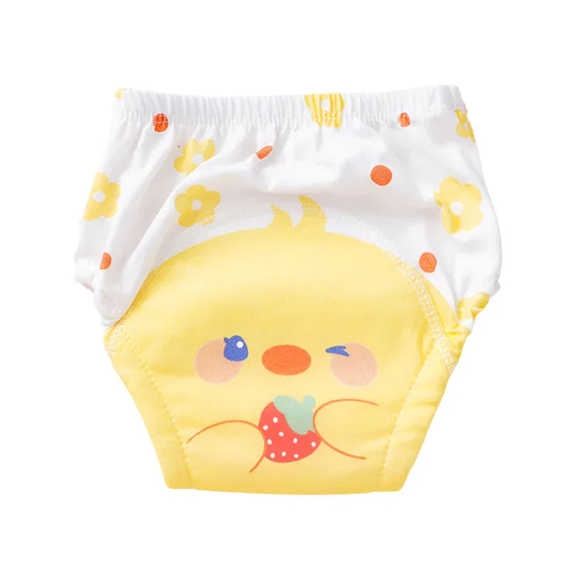 Couche lavable réutilisable en pur coton confortable pour bébé