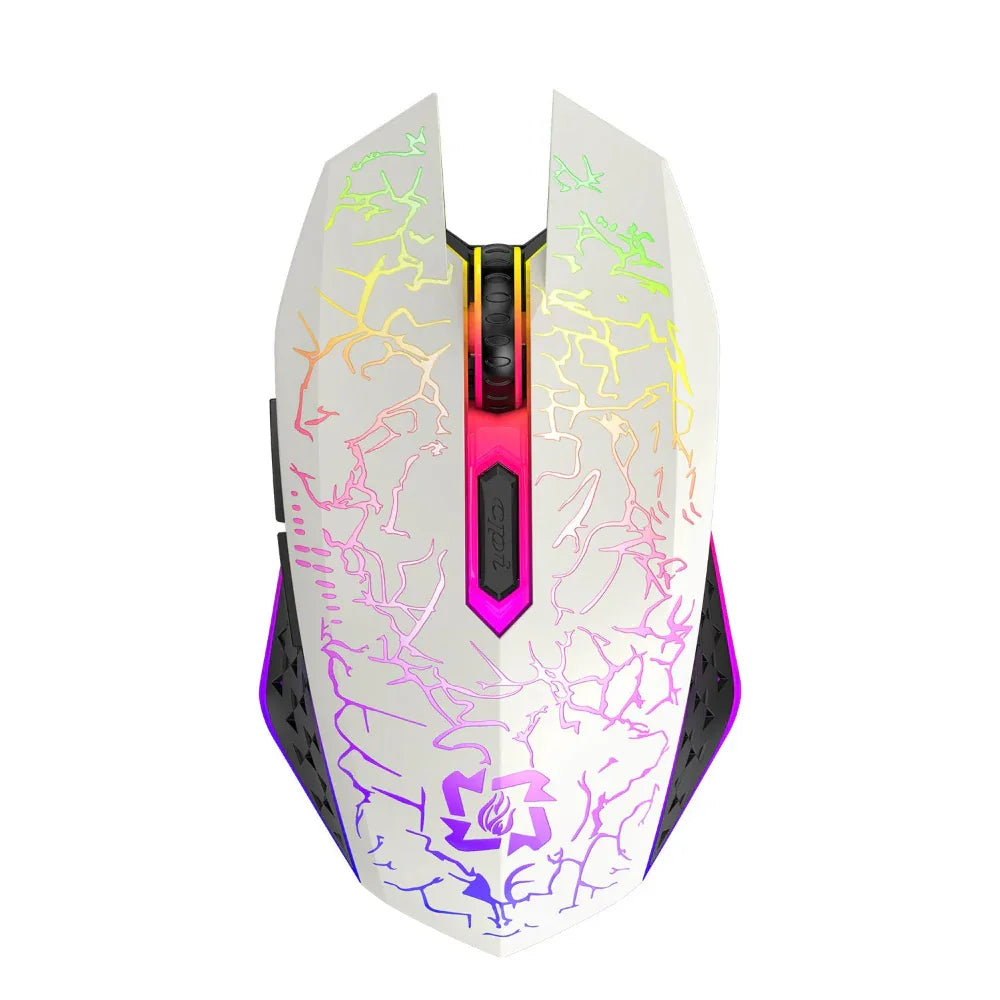 Bluetooth Dual-Modus 2.4G Wiederaufladbare Leuchtende Gaming-Maus