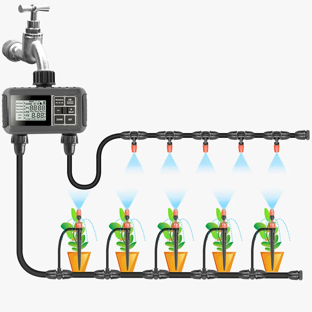 Double Export Grand Écran Système Contrôleur D'irrigation Intelligent Machine D'arrosage Pour Le Jardin Ou La Pelouse