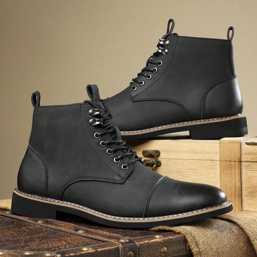 Bottes Martin rétro décontractées pour hommes