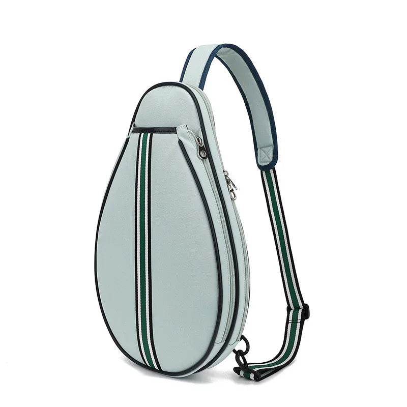 Sac à dos étanche à une épaule pour raquettes de badminton et de tennis