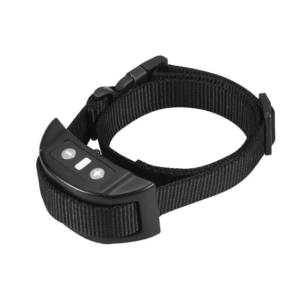 Collier pour chien avec contrôle vocal automatique, anti-aboiements, chargement Type-C, étanche et réfléchissant
