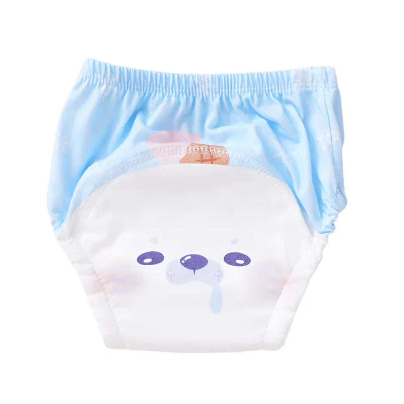 Couche lavable réutilisable en pur coton confortable pour bébé