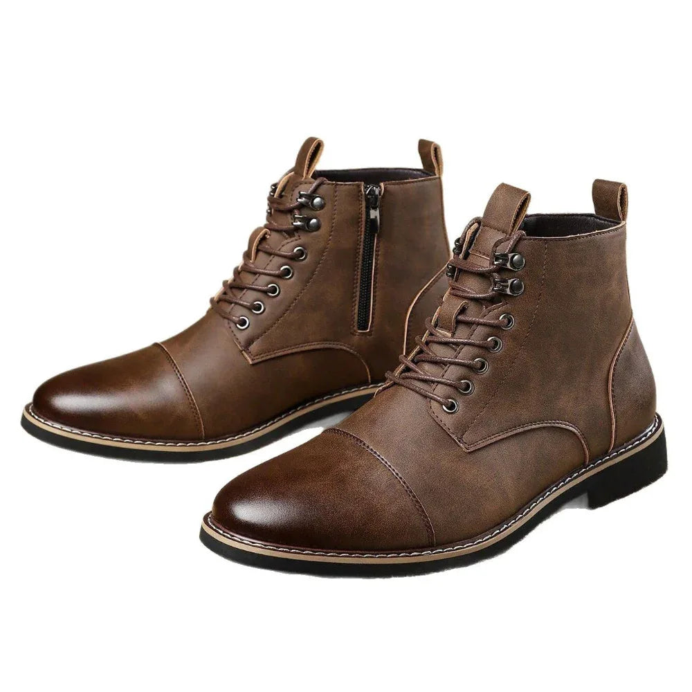 Bottes Martin rétro décontractées pour hommes