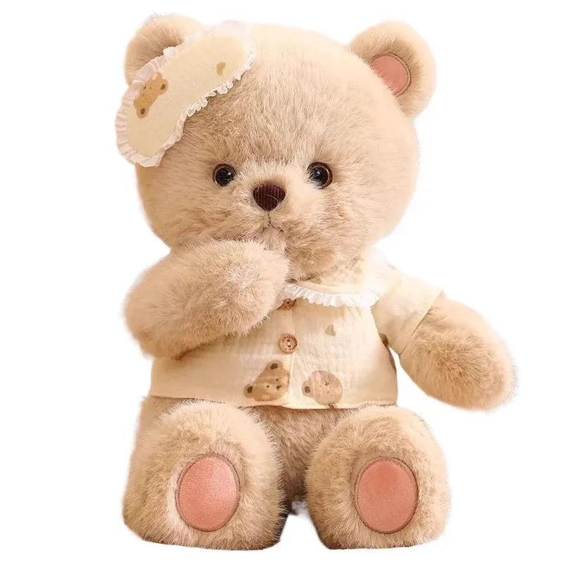 Peluche ours en peluche douce et mignonne