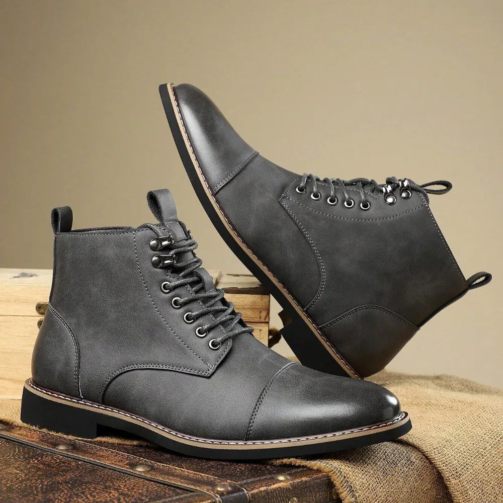 Bottes Martin rétro décontractées pour hommes