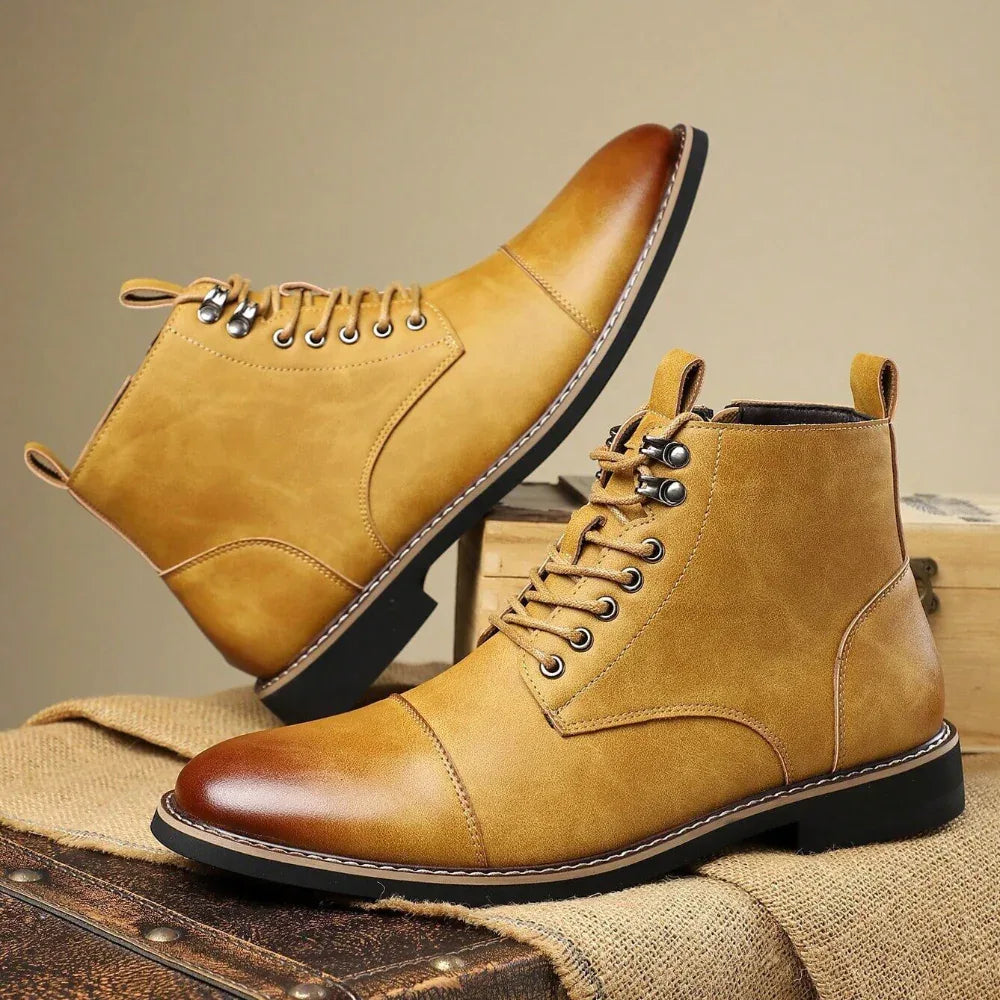 Bottes Martin rétro décontractées pour hommes