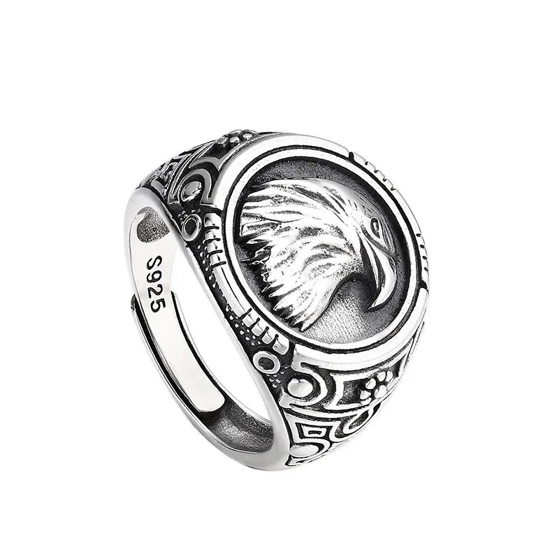 Bague Aigle en Argent Sterling 925