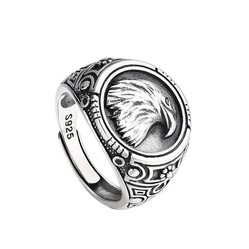 925er Sterling Silber Adlerring