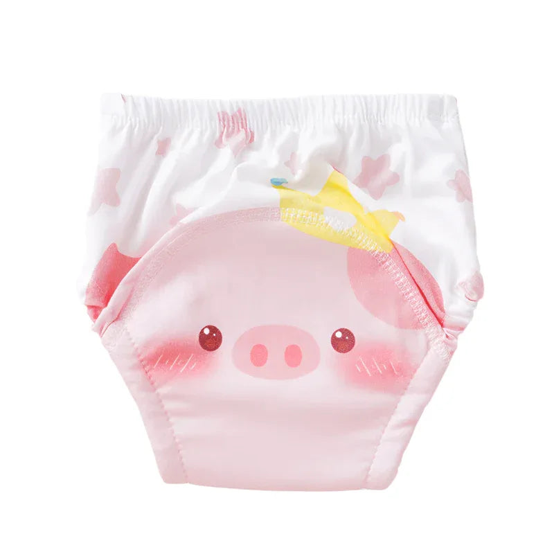 Couche lavable réutilisable en pur coton confortable pour bébé