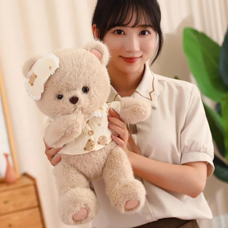 Peluche ours en peluche douce et mignonne