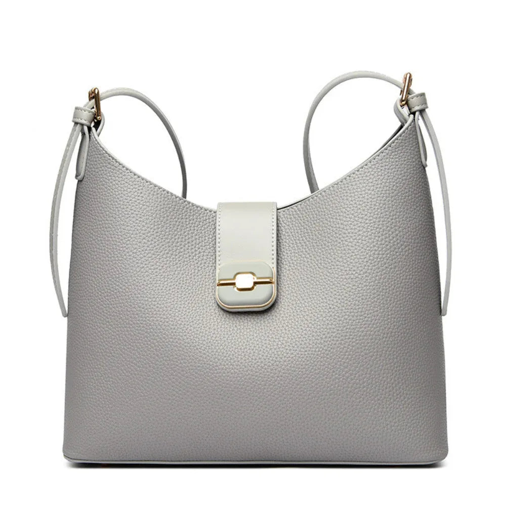 Sac à main élégant en cuir PU passe-partout pour femme