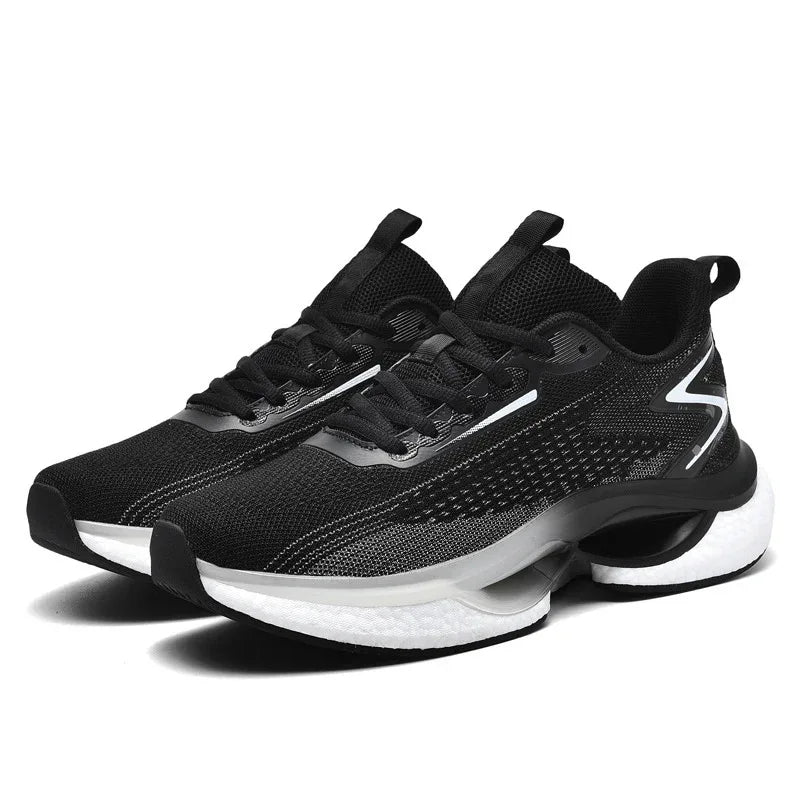 Herren Leichte Bequeme Freizeitsneaker mit weicher Sohle Laufschuhe