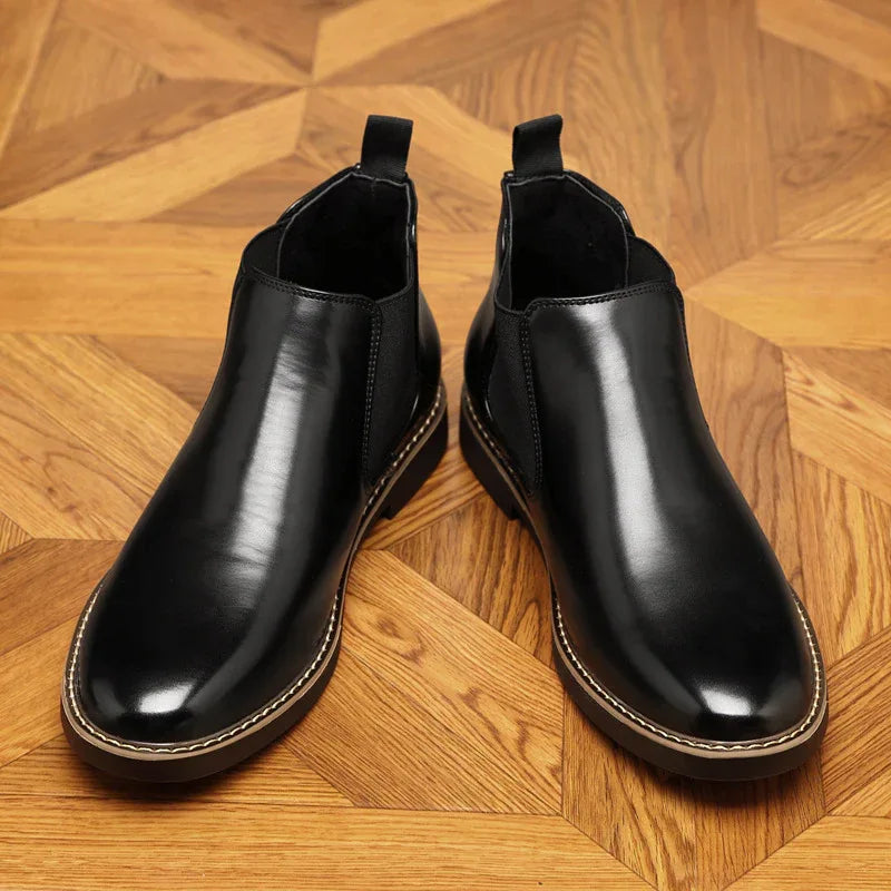 Bottes Chelsea élastiques homme automne hiver printemps