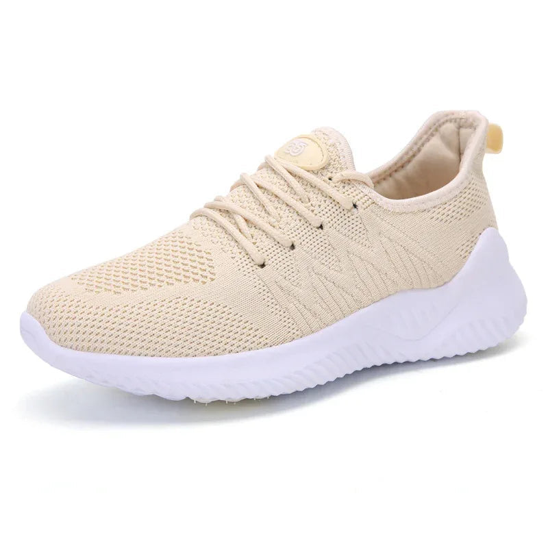 Chaussures de sport décontractées en tissu pour femme