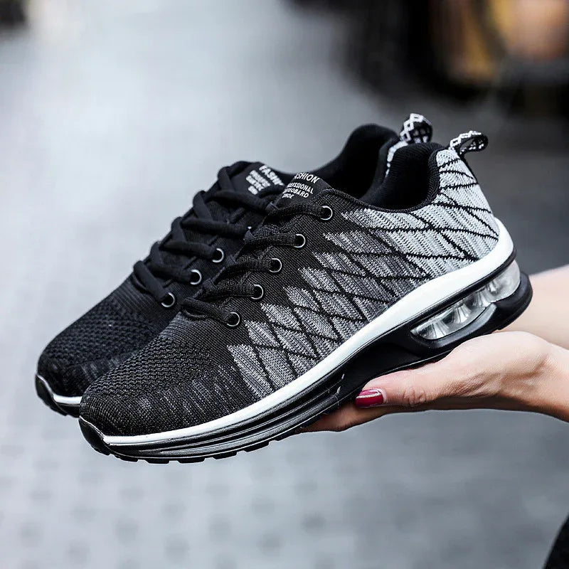 Herren-Sneaker aus Mesh-Obermaterial, Laufschuhe