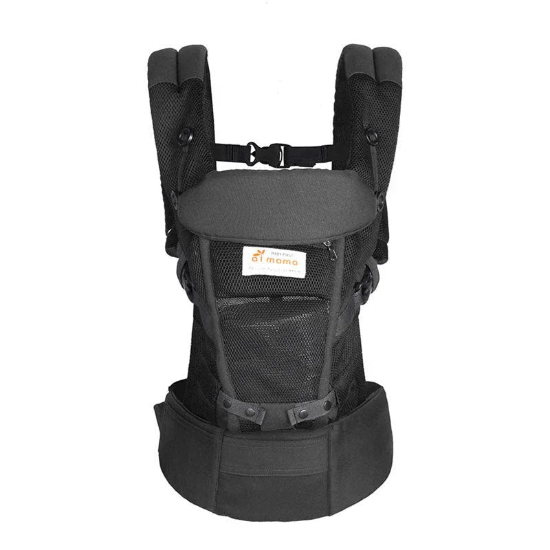 Porte-bébé ajustable en matière respirante