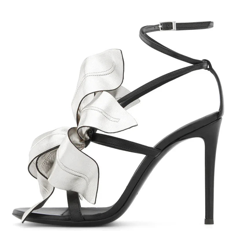 Sandales à talons aiguilles d'été tendance pour femmes