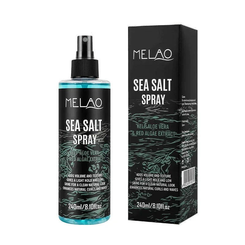 Spray capillaire au sel de mer naturel pour hommes et femmes, ajoute instantanément du volume, de la texture, de l'épaisseur, tenue légère, texturisant et épaississant