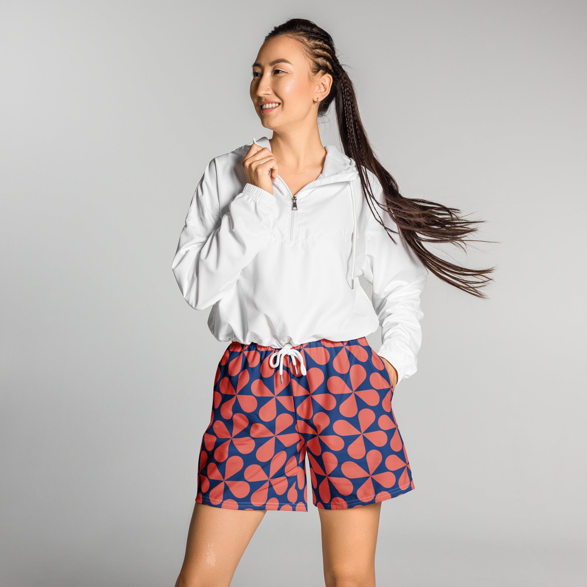All-Over Print Unisex Athletic Long Shorts