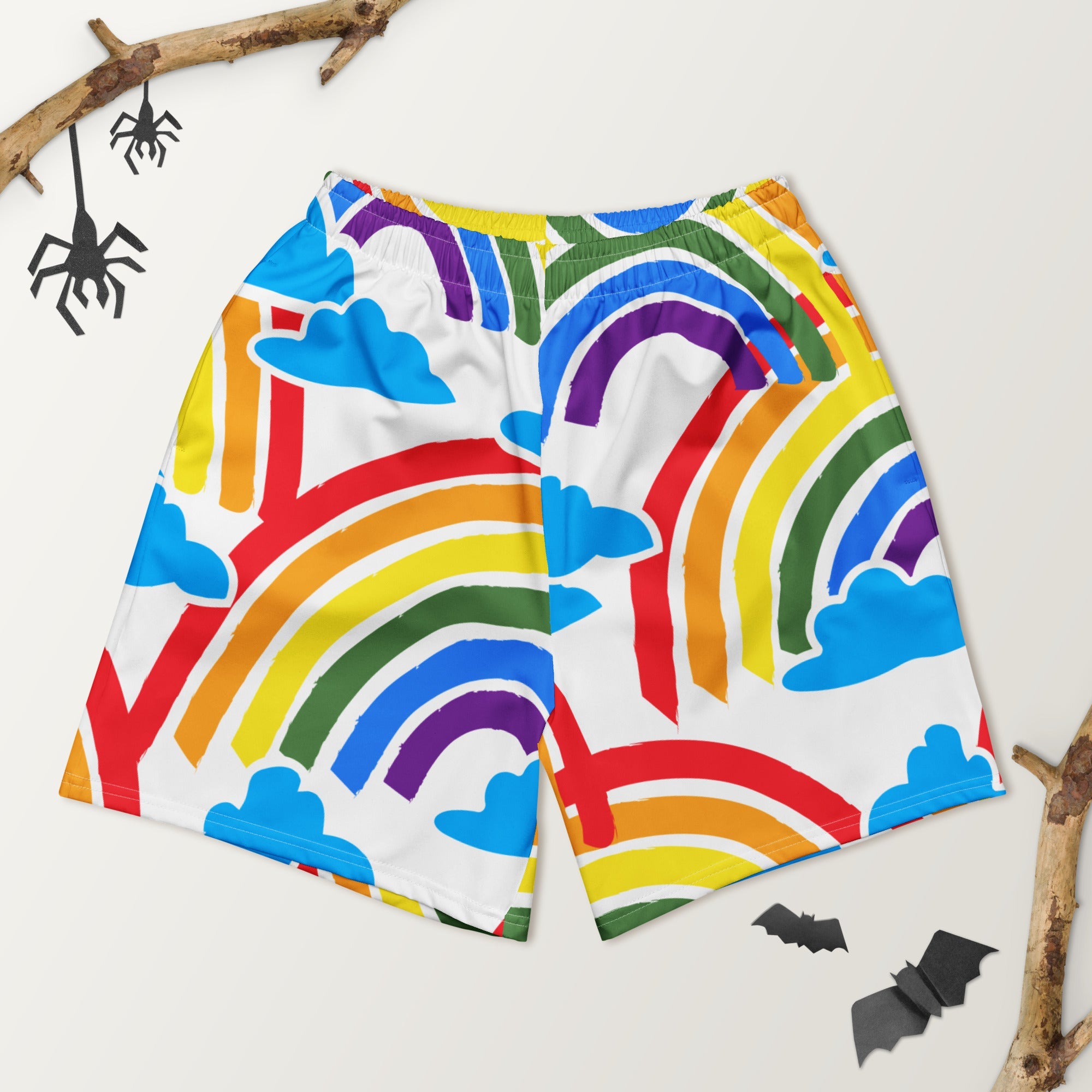All-Over Print Unisex Athletic Long Shorts