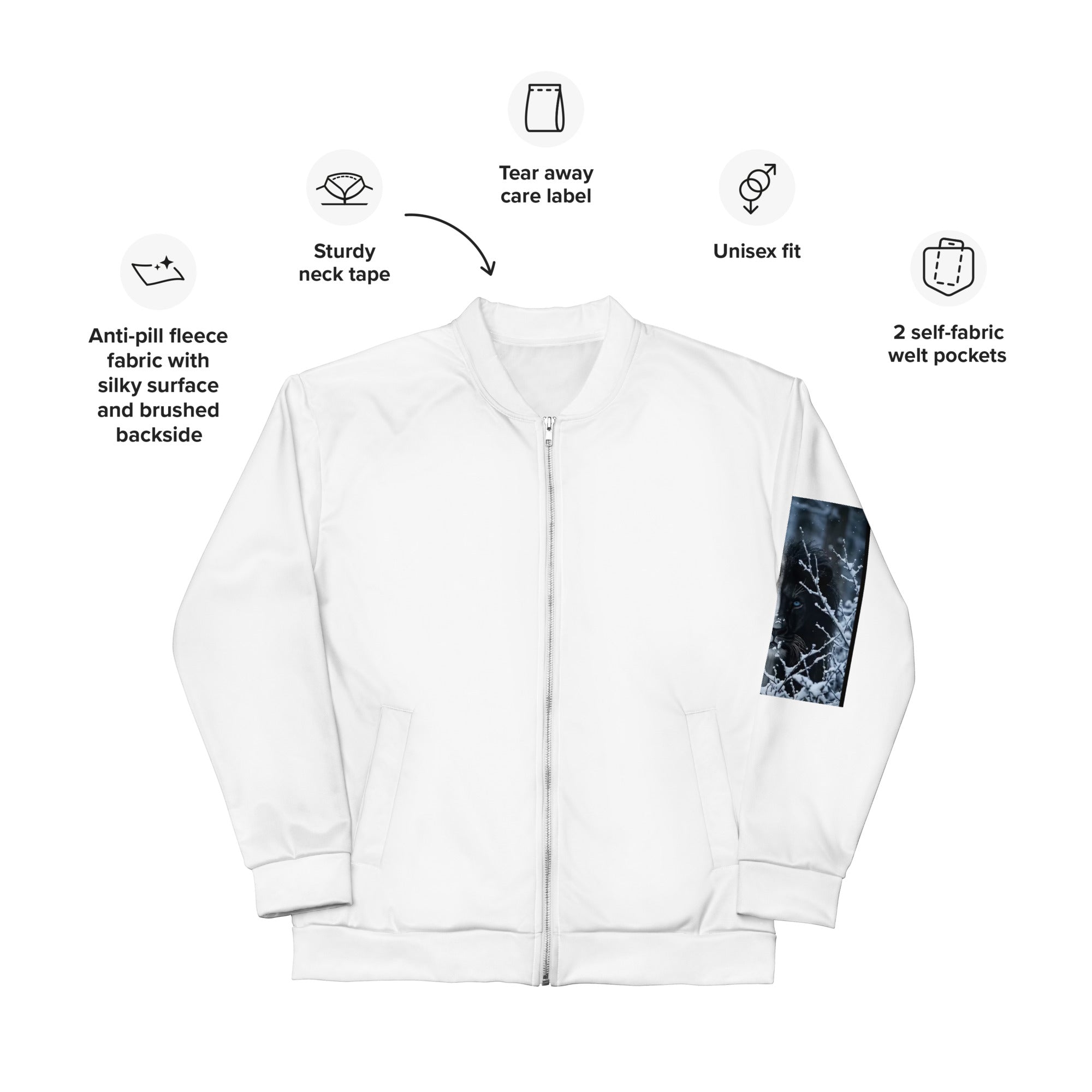 Unisex Bomber Jacket