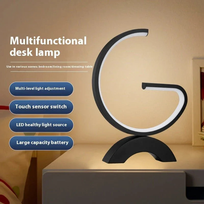 Lampe de Nuit de Chevet LED d'Ambiance, Décorative et Compacte