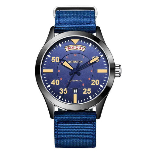 Automatic Mechanical Waterproof Nylon Strap Watch
