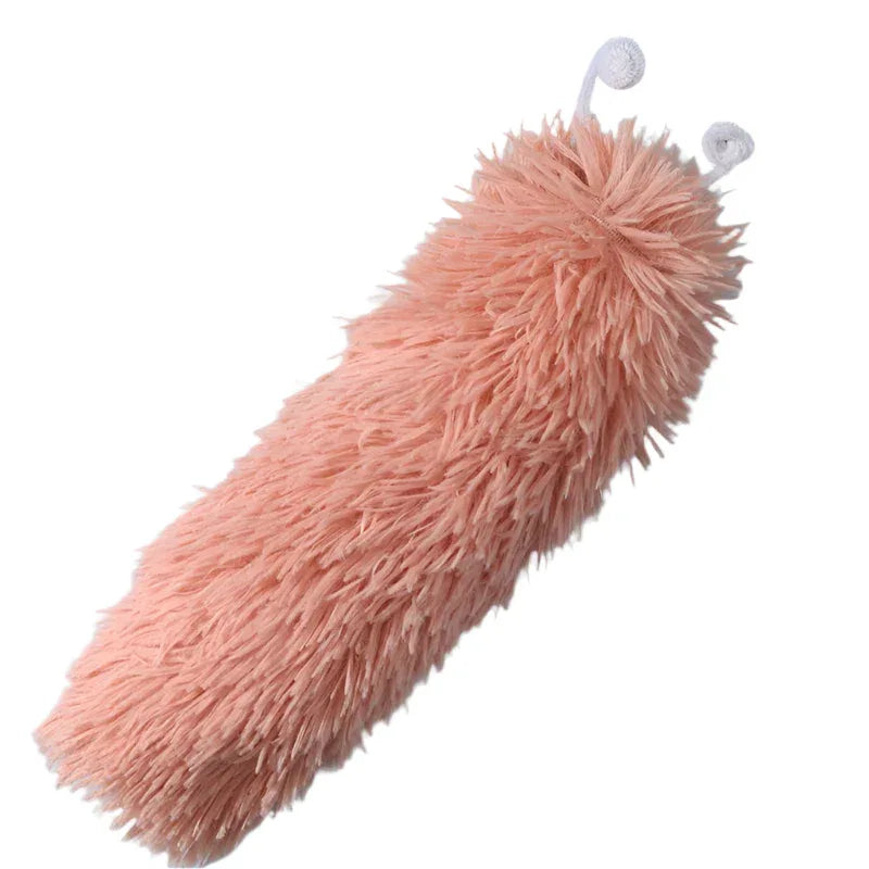 Jouet pour chat chenille anti-morsures doux et apaisant