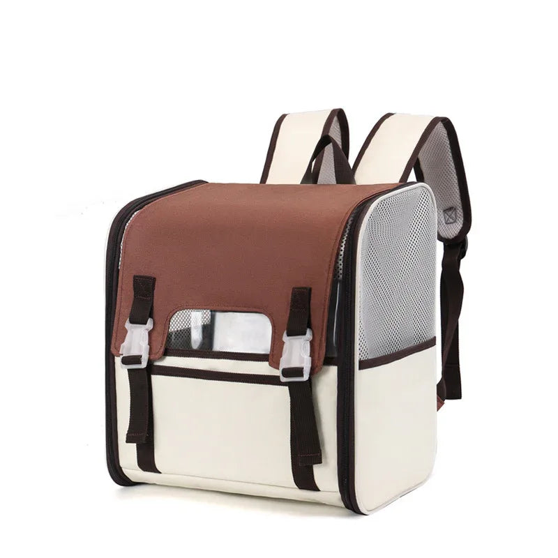 Katzenrucksack Atmungsaktiver und tragbarer Katzenrucksack Faltbar