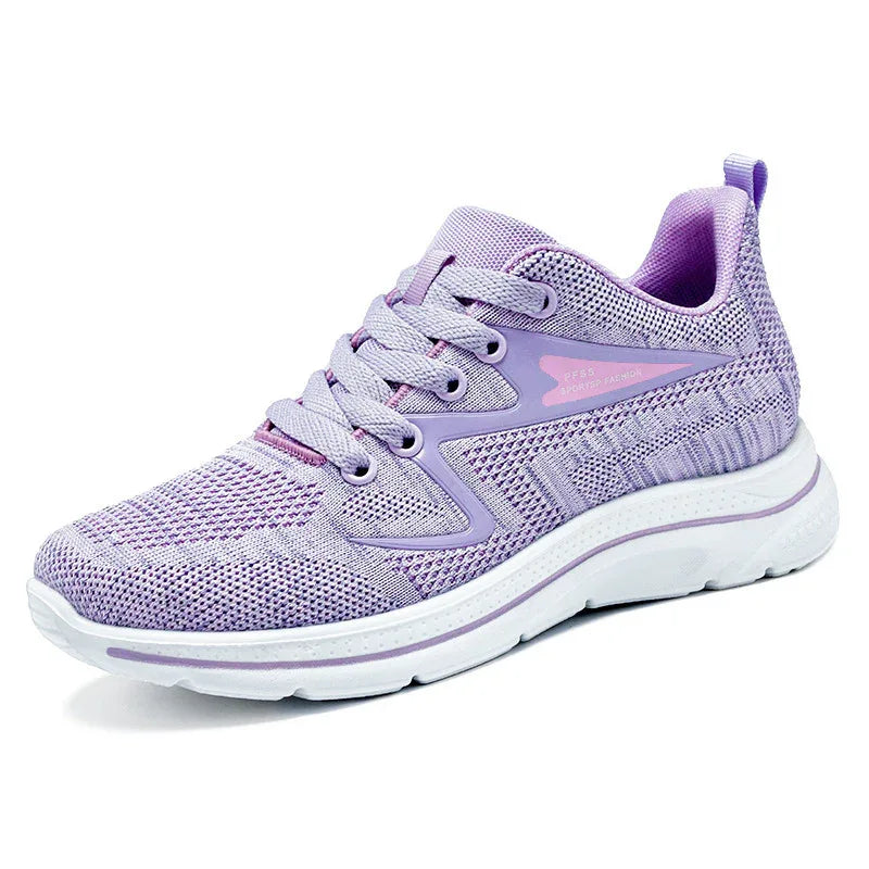 Chaussures de course de sport d'extérieur souples pour femmes