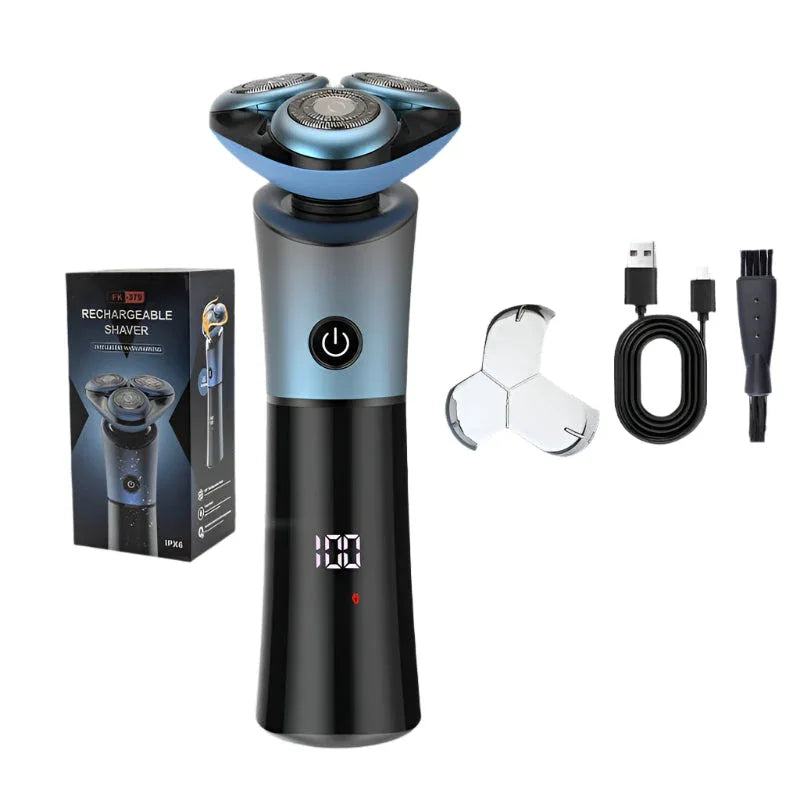 Multifunktionaler vollständig waschbarer intelligenter 3D schwebender magnetischer Saug-Rasierer