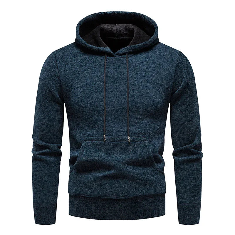 Pull à capuche simple et tendance pour homme