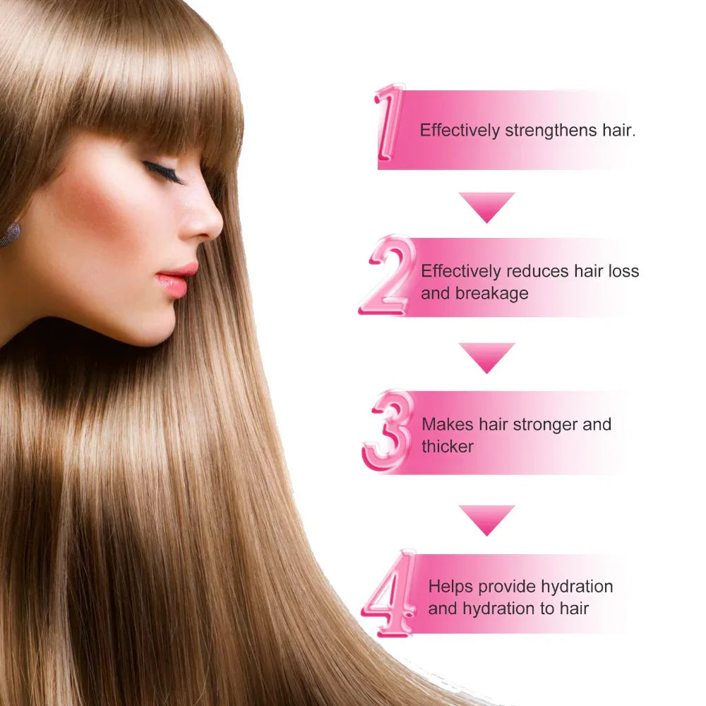 Huile capillaire essentielle marocaine pour hydrater et réparer les cheveux secs et crépus