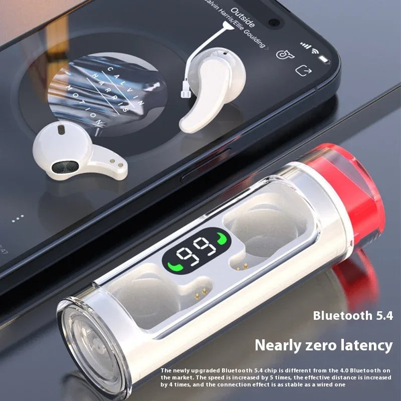 Écouteurs Bluetooth Casque d'écoute Appel binaural Écouteurs intra-auriculaires de sport Bouchons d'oreille