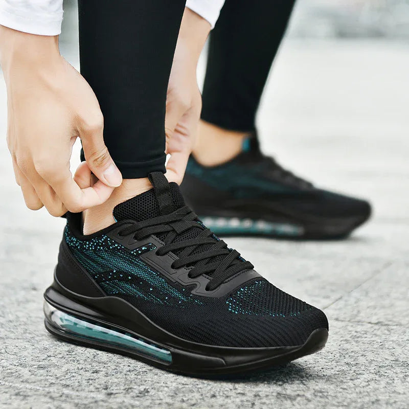 Chaussures de course décontractées et sportives pour hommes grande taille Four Seasons