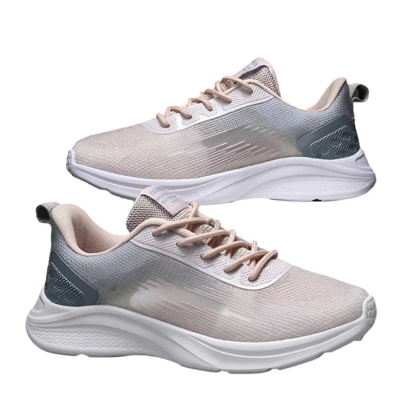 Chaussures de course légères et respirantes à absorption des chocs pour femmes