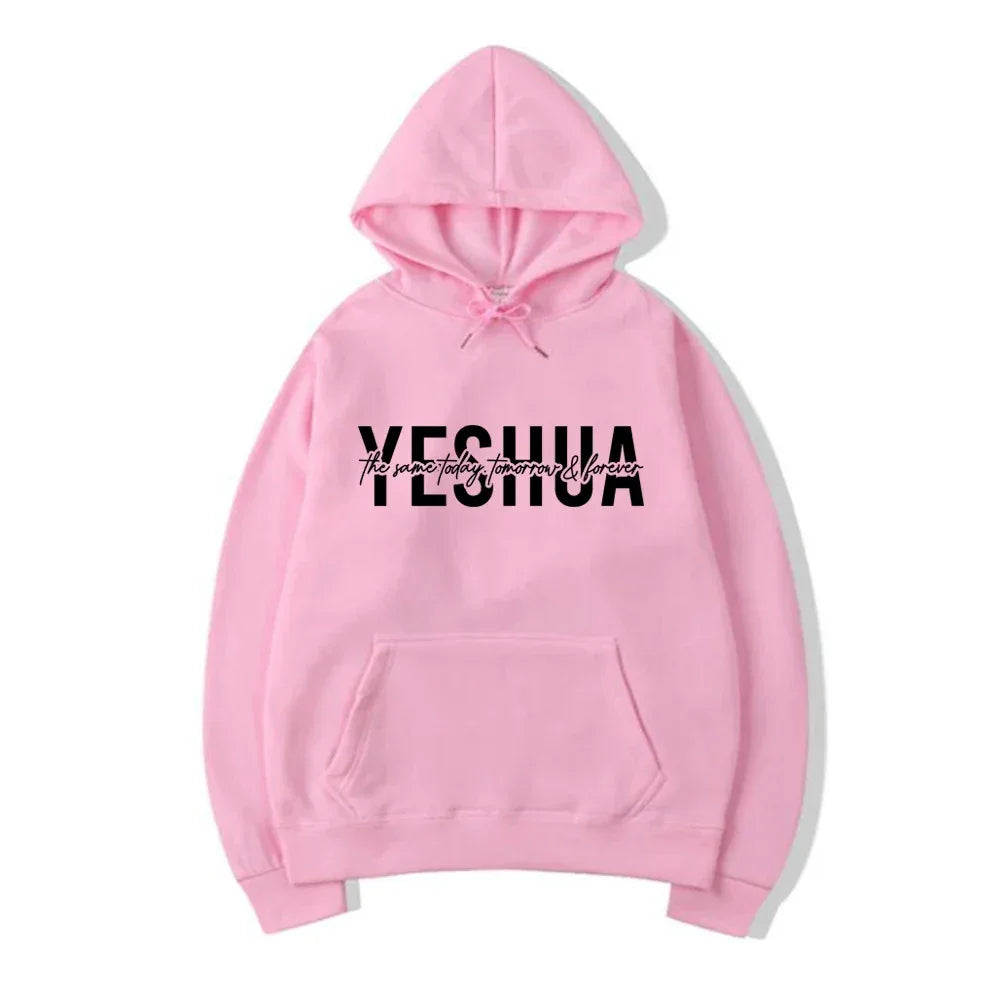 Yeshua Religiöser christlicher Hoodie-Pullover für Damen