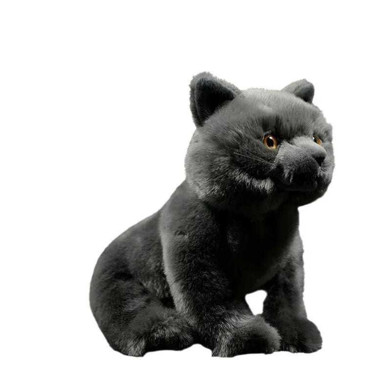 Schwarze Katze Kuscheltier Plüschtier Puppe
