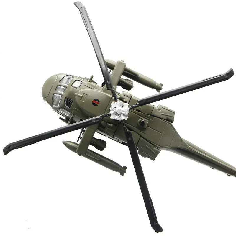 Black Hawk Gunship Militär-Modellspielzeug
