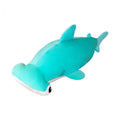 Jouets en peluche de requin-marteau bleu