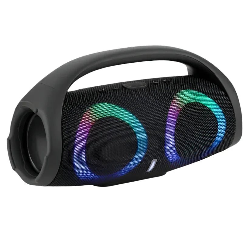 Bluetooth-Lautsprecher mit RGB-Farblichtern, tragbar und wasserdicht für draußen