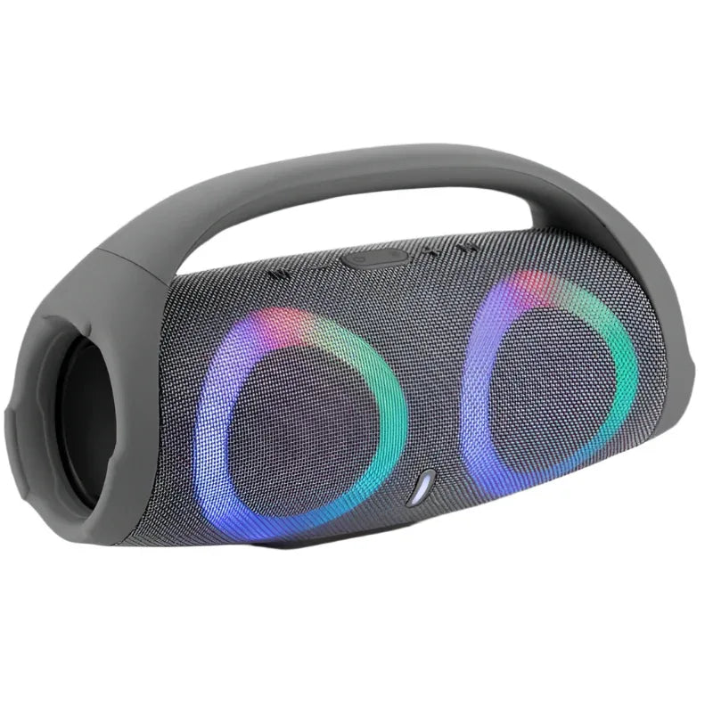 Bluetooth-Lautsprecher mit RGB-Farblichtern, tragbar und wasserdicht für draußen