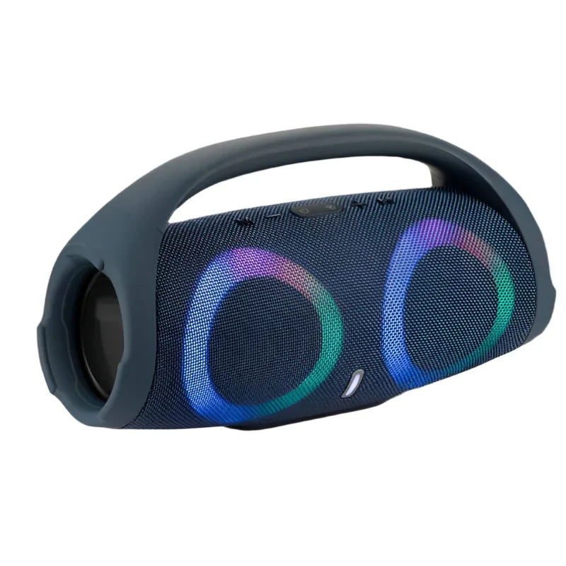Bluetooth-Lautsprecher mit RGB-Farblichtern, tragbar und wasserdicht für draußen
