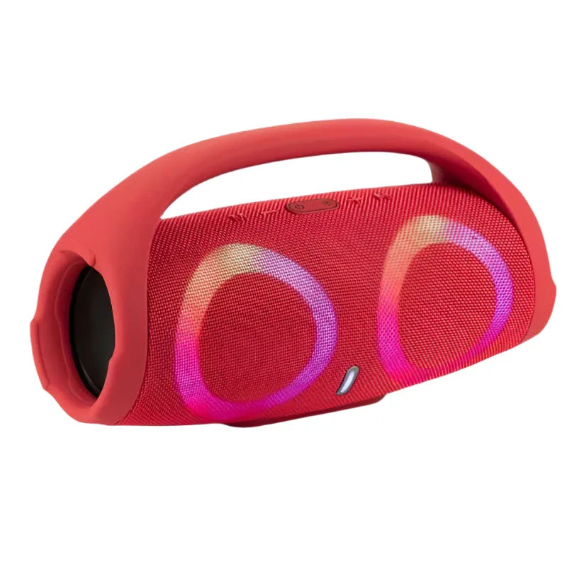 Bluetooth-Lautsprecher mit RGB-Farblichtern, tragbar und wasserdicht für draußen