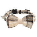 Collier réglable pour animaux de compagnie (chats et chiens) avec nœud papillon