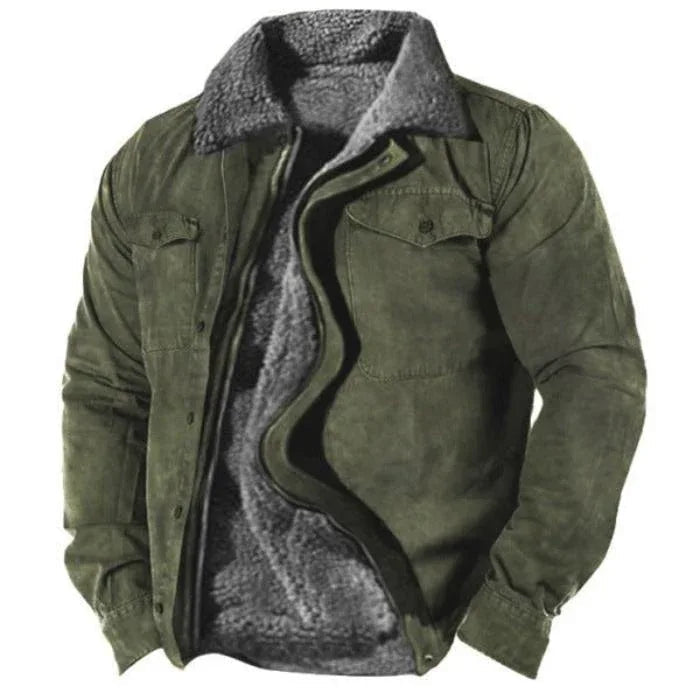 Veste chaude décontractée ample pour homme