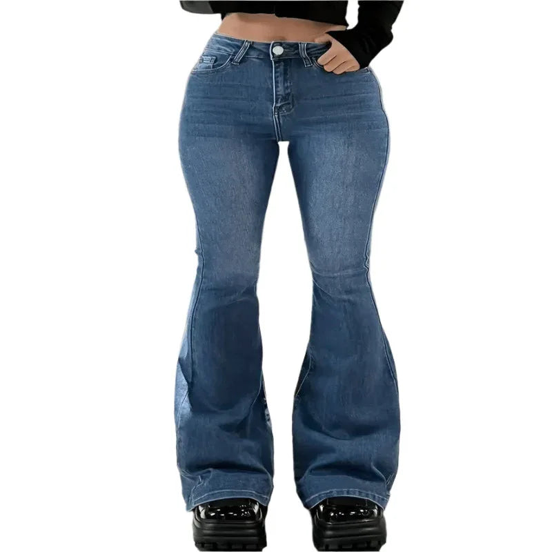 Freizeithosen aus Denim für Damen
