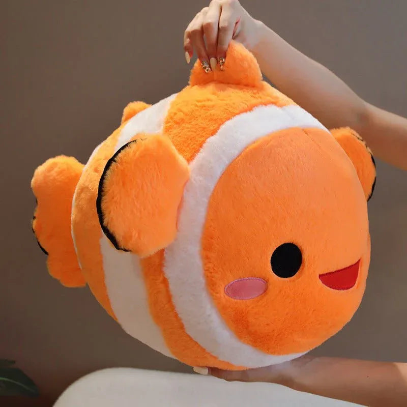 Stofftier-Clownfische Plüschtiere Kuscheltiere Kissen
