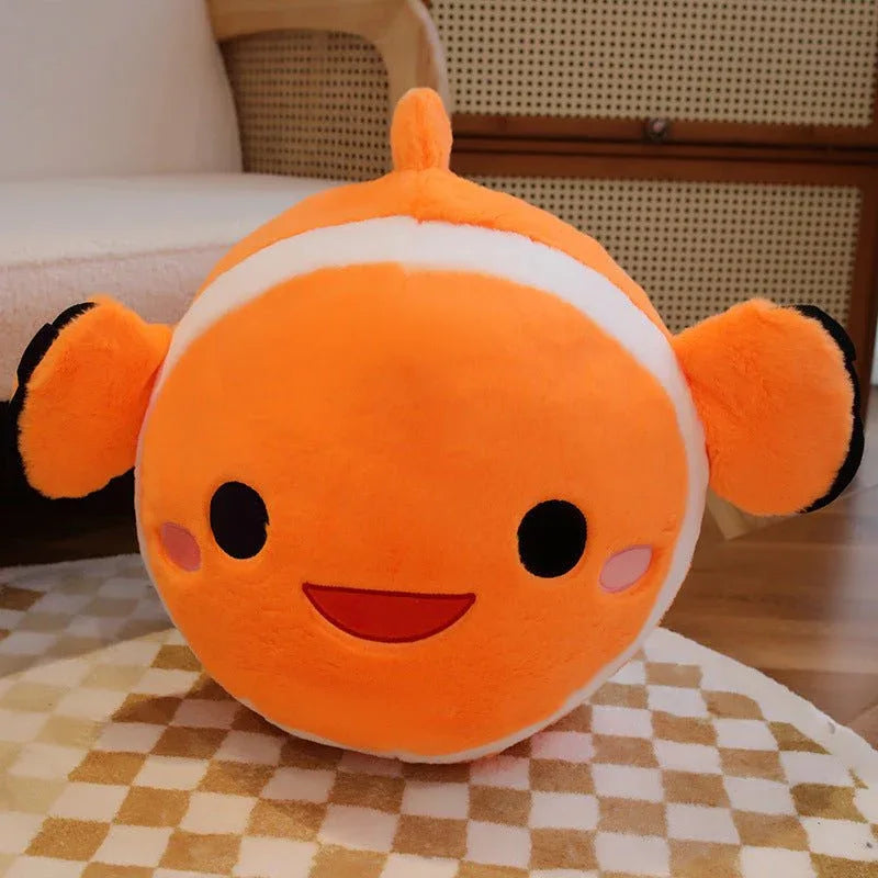 Stofftier-Clownfische Plüschtiere Kuscheltiere Kissen